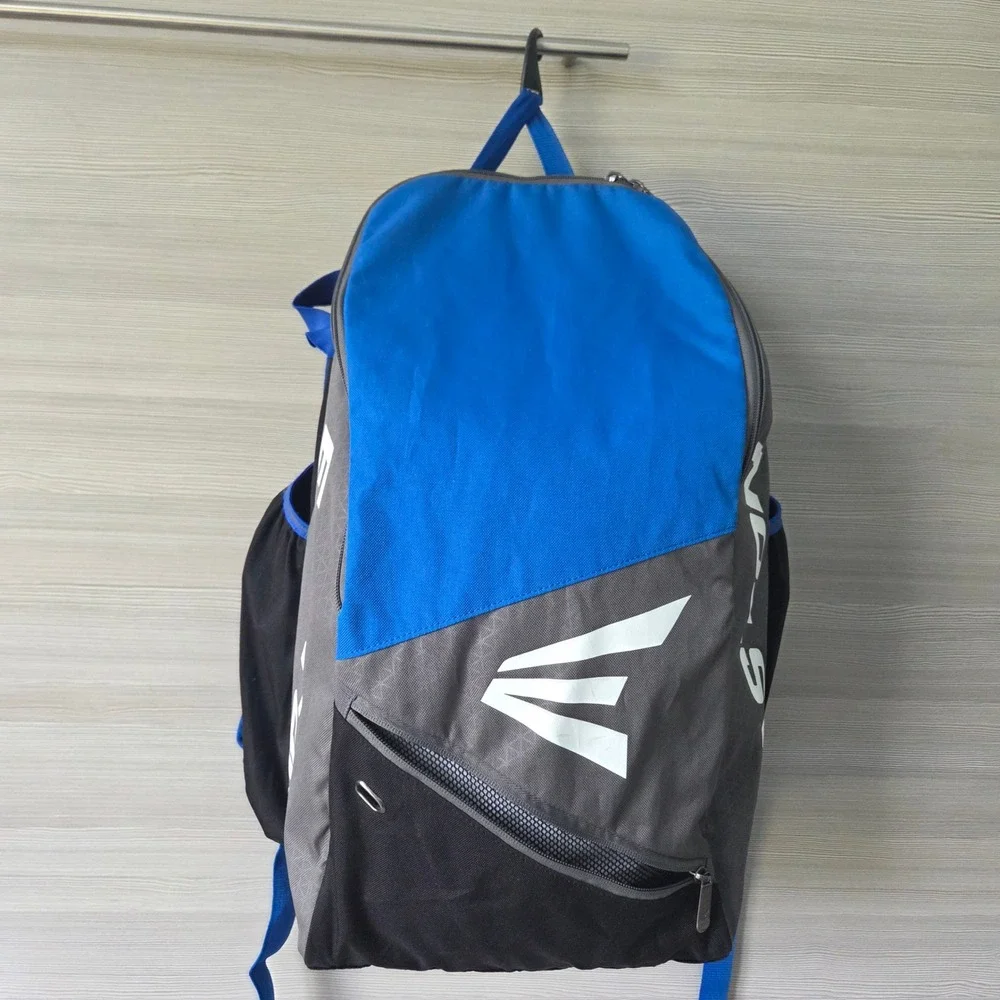 Easton E110BP Bat Pack Backpack Blue Grey Black Polyester Baseball Softball Bag